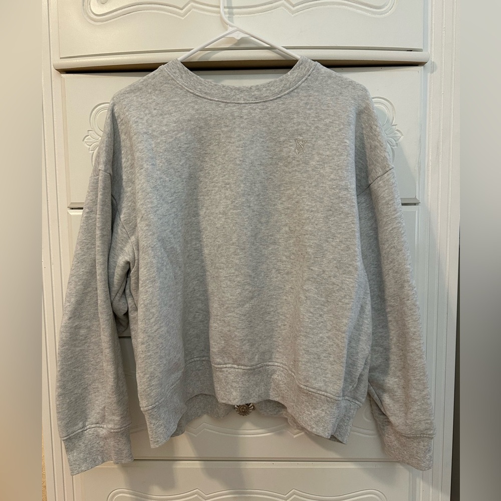 Victoria Secret Sweat Pants and Crew Neck Sweat Shirt Set